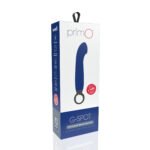 Primo G-Spot Rechargeable Vibrator - Blueberry - Image 4