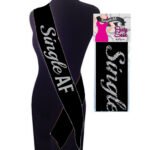Single Af Sash - Black