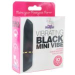 Pink Pussycat Vibrating Mini Vibe - Black - Image 6