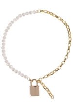 Pearl Day Collar - White/gold - Image 5