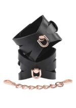 Brat Handcuffs - Black / Rose Gold - Image 5