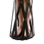 Hanging Rubber Strap Cage - Black - Image 2