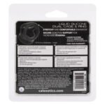 Alpha Liquid Silicone Dual Cage and Ring - Black Ring - Black - Image 10