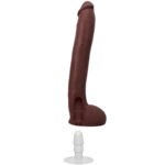 Signature Cocks Hollywood Cash 11" Cock With Removable Vac-U-Lock Suction Cup - Chocolate - Image 3