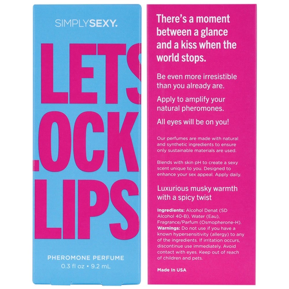 Simply Sexy Pheromone Perfume Lets Lock Lips 0.3 Oz image 0 Simply Sexy Pheromone Perfume Lets Lock Lips 0.3 Oz - Image 1