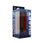 Shaft - Model C 8.5 Inch Liquid Silicone Dong With Balls - Mahogany - Image 2