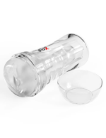 Pdx Extreme Wet Pussies Super Luscious Lips Self-Lubricating Stroker - Frosted - Image 2