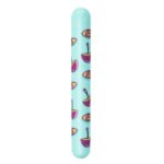 Lucy Mushroom Pattern Rechargeable X-Long Bullet - Blue - Image 2