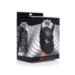 Spike Neoprene Puppy Hood - Black - Image 7