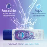 Skins Anal Hybrid Silicone and Water Based Lubricant 4.4 Fl Oz - Image 2