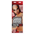 Shane Diesel 10" Vibrating Dildo - Tan - Image 2