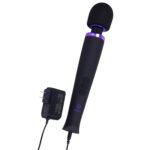 Merci - Rechargeable Power Wand - Ultra - Powerful Silicone Wand Massager - Black - Image 7