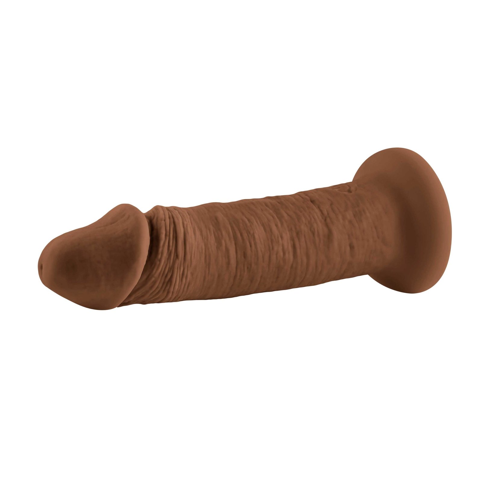 6 Inch Girthy Vibrating Dong - Dark image 0 6 Inch Girthy Vibrating Dong - Dark - Image 1