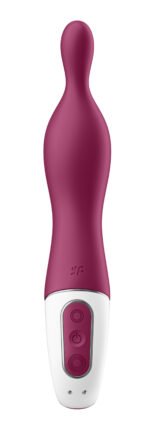 A-Mazing 1 a-Spot Vibrator - Berry - Image 5