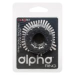 Alpha Liquid Silicone Prolong Tread Ring - Black - Image 7