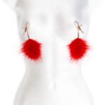 Bound - Nipple Clamps - F1 - Red - Image 2