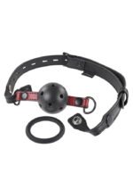 Saffron Interchangeable Gag - Black/red - Image 2