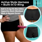 Mod Active Style Harness and Built in O Ring - 2  XL - Black - Image 2