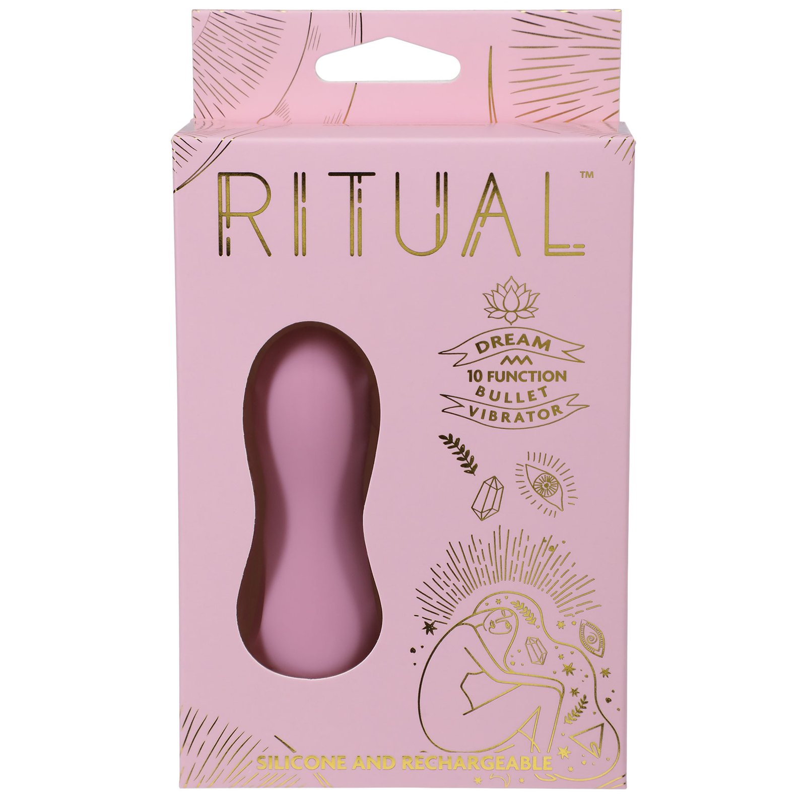 Ritual - Dream - Rechargeable Silicone Bullet Vibe - Pink image 0 Ritual - Dream - Rechargeable Silicone Bullet Vibe - Pink - Image 1