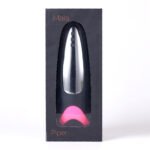 Piper USB Rechargeable Multi Function Masturbator With Suction - Black/pink - Image 4