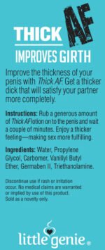 Thick Af Fishbowl Girth Cream 10ml - Pop Display of 65 - Image 2