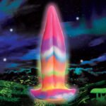 Unicorn Kiss - Unicorn Tongue - Glow-in-the-Dark - Silicone Dildo - Image 5