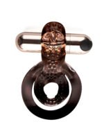 Jayden Vibrating Erection Enhancer Ring - Rose Gold - Image 4