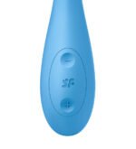 Satisfyer G-Spot Flex 4 Connect App - Multi Vibrator - Blue - Image 3