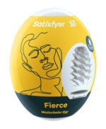 3 Pc Set Masturbator Egg - Fierce - Yellow - Image 2