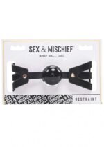 Brat Ball Gag - Black / Rose Gold - Image 4