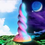 Moon Rider Glow-in-the-Dark Unicorn Dildo - Image 9