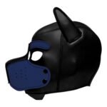 Spike Neoprene Puppy Hood - Blue - Image 3