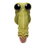 Swamp Monster Green Scaly Silicone Dildo - Image 2