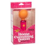 Naughty Bits Home Cumming Queen Vibrating Wand - Orange/pink - Image 2