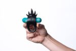 Ziggy Pot Leaf USB Rechargeable Vibrating Erection Enhancer Ring - 420 Series - Image 5