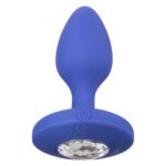 Cheeky Gems - Medium Rechargeable Vibrating Probe  - Blue - Image 3