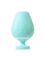 Vino Rechargeable Vibrating Sonic Vibe - Turquoise - Image 2