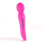 Zoe Twisty Dual Vibrating Pleasure Wand - Pink - Image 5