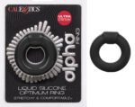 Alpha Liquid Silicone Optimum Ring - Black - Image 7