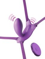 Fantasy for Her Ultimate G-Spot Butterfly Strap-on - Purple - Image 3