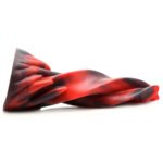 Hell Kiss Twisted Tongues Silicone Dildo - Red - Image 2