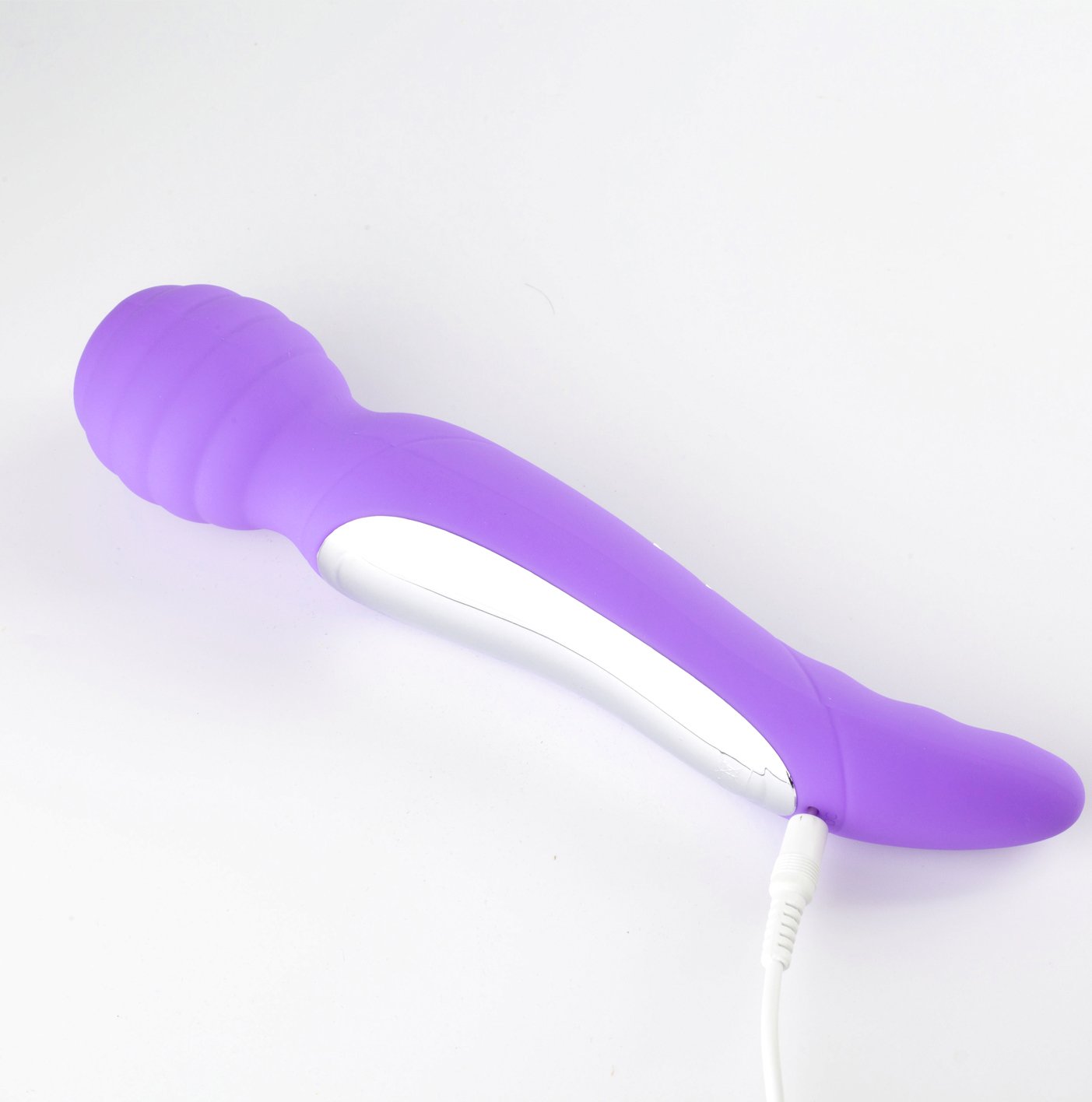 Zoe Twisty Dual Vibrating Pleasure Wand - Purple image 0 Zoe Twisty Dual Vibrating Pleasure Wand - Purple - Image 1