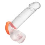 Alpha Liquid Silicone Sexagon Ring - Orange - Image 8
