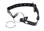 Edge Interchangeable Ring Gag - Black - Image 2