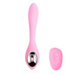 Harmonie Rechargeable Remote Silicone Bendable Vibrator - Pink - Image 6