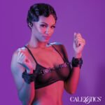 Euphoria Collection Hand Cuffs - Black - Image 6