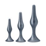 Anal Adventures Matrix - Genesis Plug Kit -  Stellar Silver - Image 3