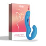 Harmony Duo App-Controlled Strapless Strap-on - Blue - Image 2