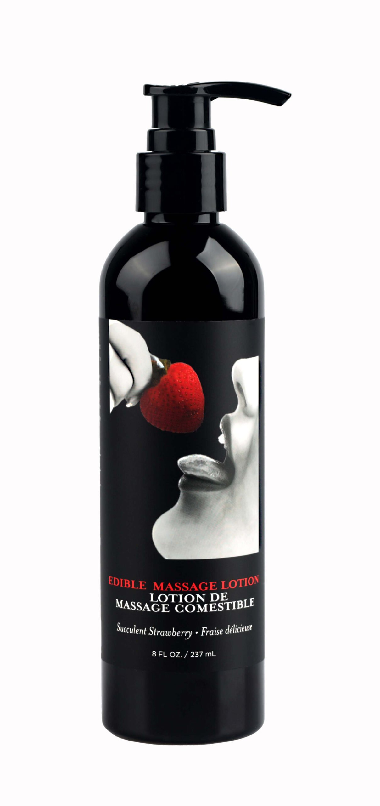 Edible Massage Lotion - Strawberry - 8 Fl. Oz. image 0 Edible Massage Lotion - Strawberry - 8 Fl. Oz. - Image 1