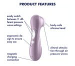 Satisfyer Pro 2 - Air Pulse Stimulator - Violet - Image 3